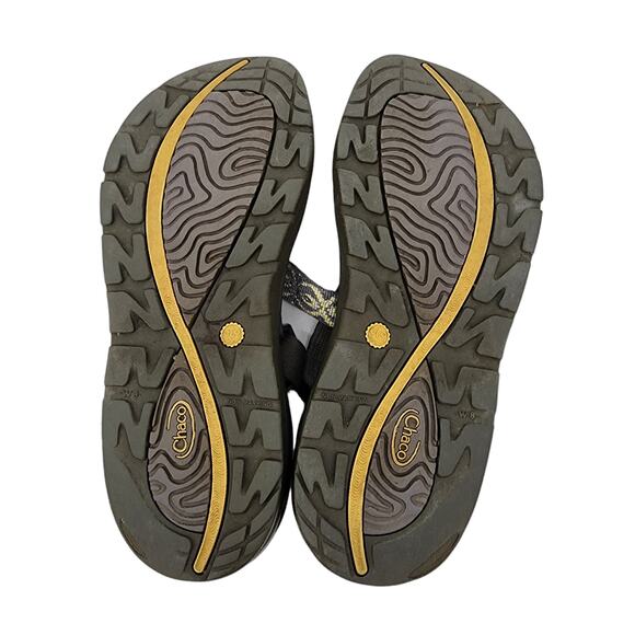 Chaco Zx2 Geometric Print Water Sandals Adjustable Strap Womens Size 8 Shoes - Picture 4 of 6